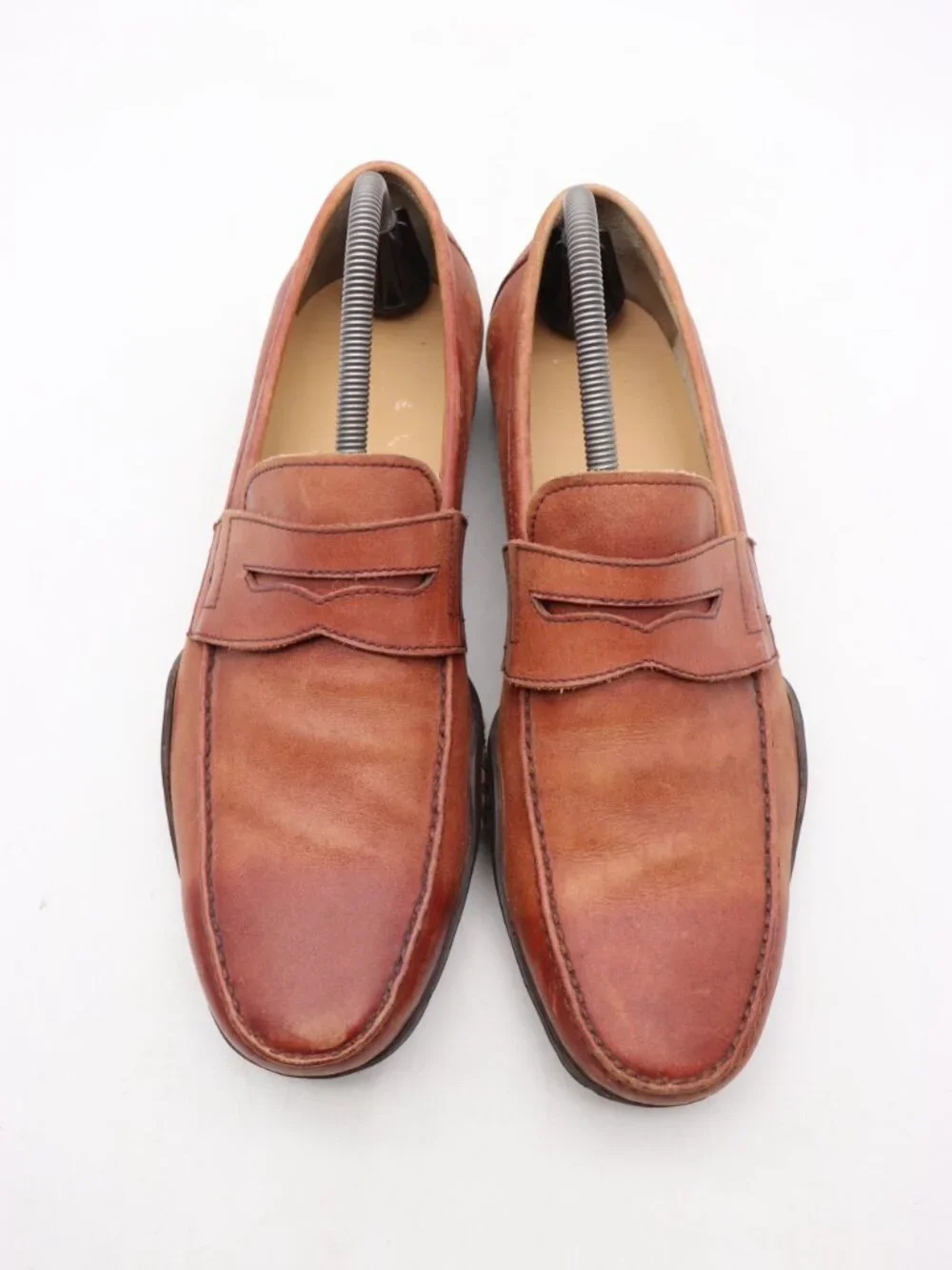 Salvatore Ferragamo Men's Size EU 41 Brown Leather Loafer Slip On Shoes